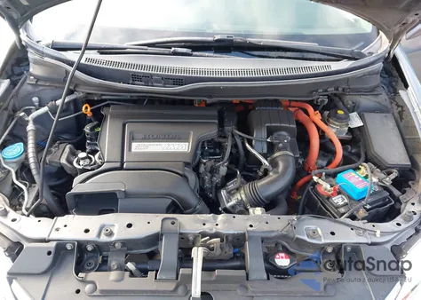 2012 Honda Civic Hybrid from USA, damaged, VIN JHMFB4F21CS000648